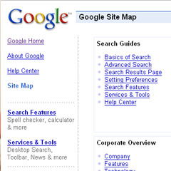 Google SiteMaps - Letting the search engines know you mean business!