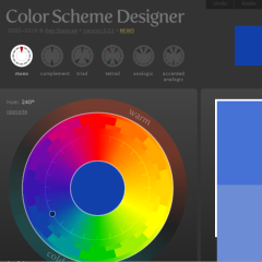 A Useful Website Color Scheme Tool