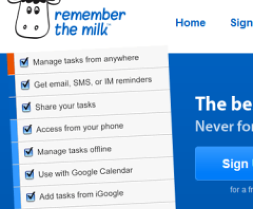 Boosting Your Productivity with Remember The Milk