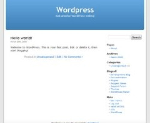 How to Install a Wordpress Blog